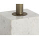 Kata White Marble Bar Table